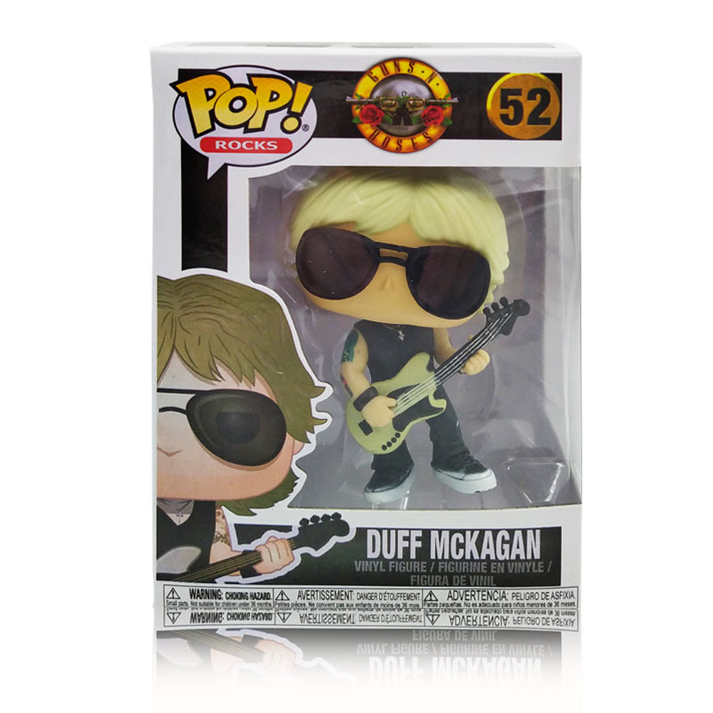 Duff Mckagan Figura Guns and Roses Colección Rocks Juguete Niños 4