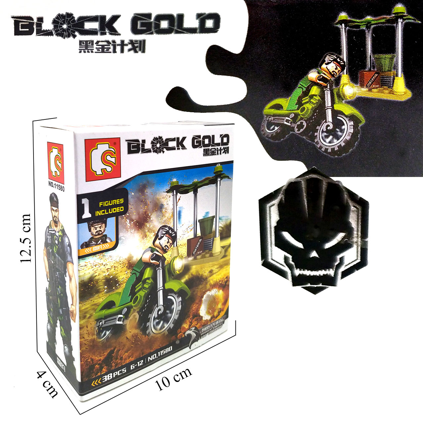 Soldados Armables Juguete Bloques Militares Colección x8 6