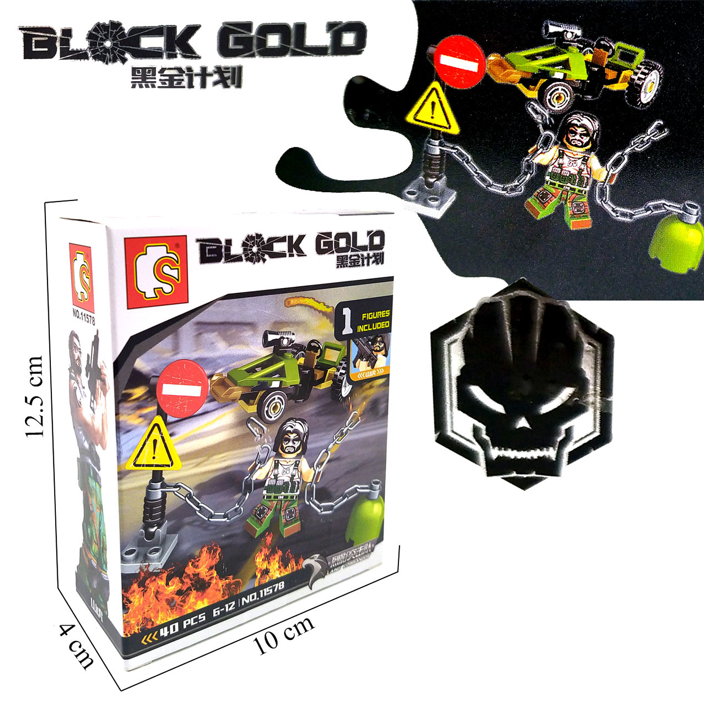 Soldados Armables Juguete Bloques Militares Colección x8 8