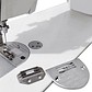 Ajuste Semi liviano Planchuela Diente Maquina Plana de Coser Modistería - Miniatura 3