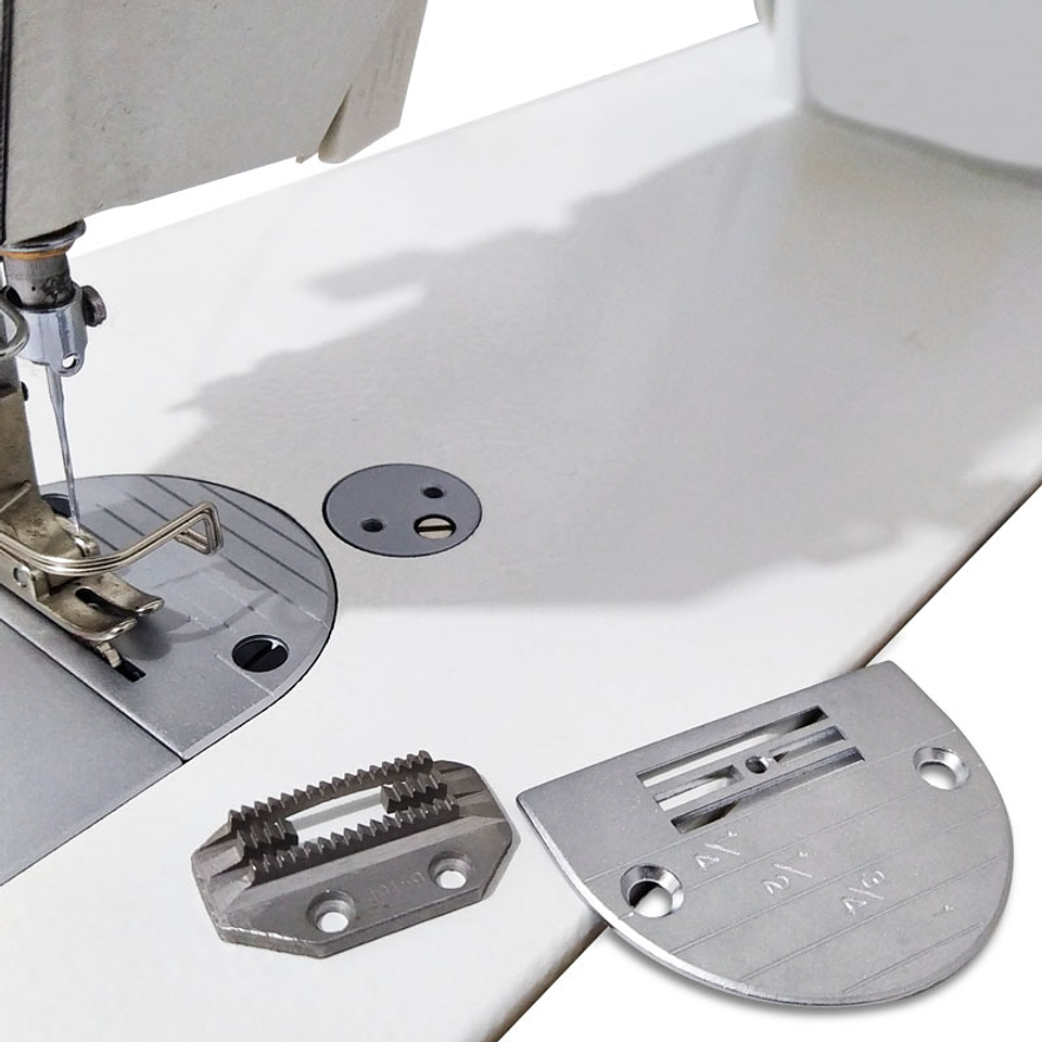 Ajuste Semi liviano Planchuela Diente Maquina Plana de Coser Modistería 3
