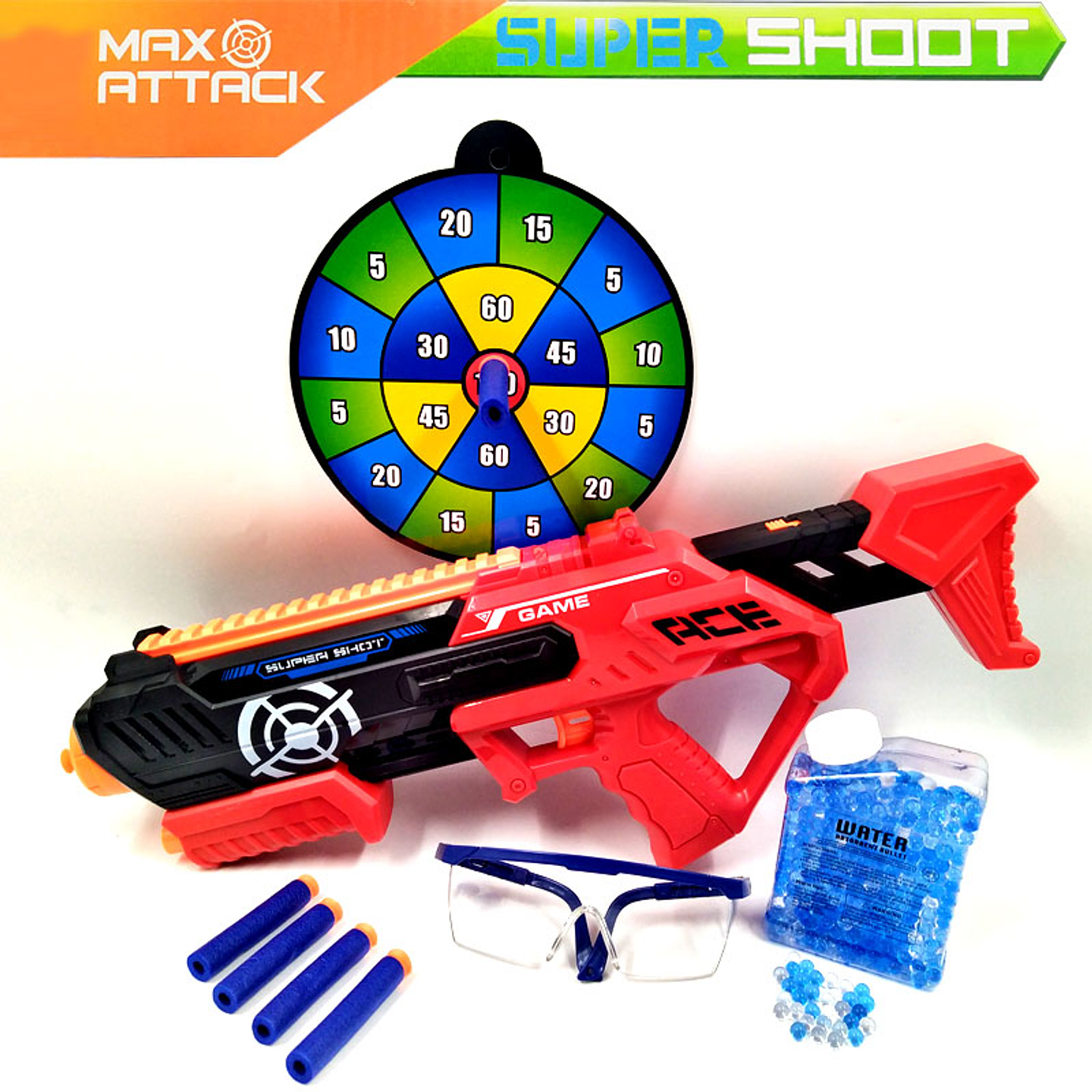 Lanzadora Juguetes Super Shoot Juguetería Niños Didáctico 3