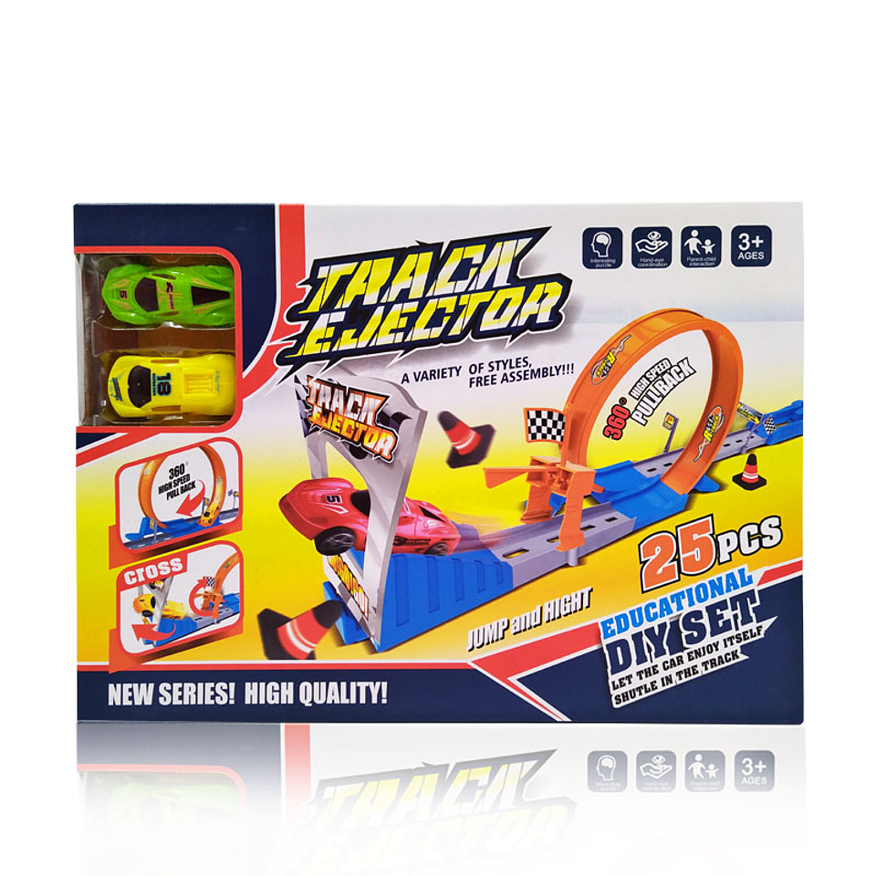 Pista Carros Track Ejecutor 360° Juguete Niños Lanzador Juguetería 3