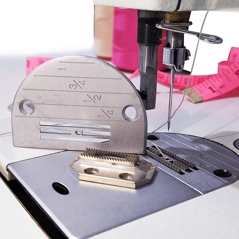 Ajuste Liviano Planchuela Diente Maquina Plana de Coser Modistería
