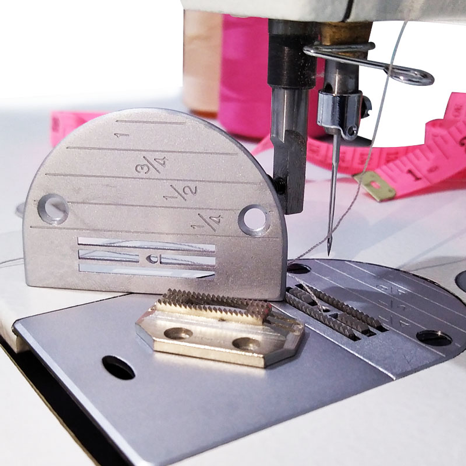 Ajuste Liviano Planchuela Diente Maquina Plana de Coser Modistería 1