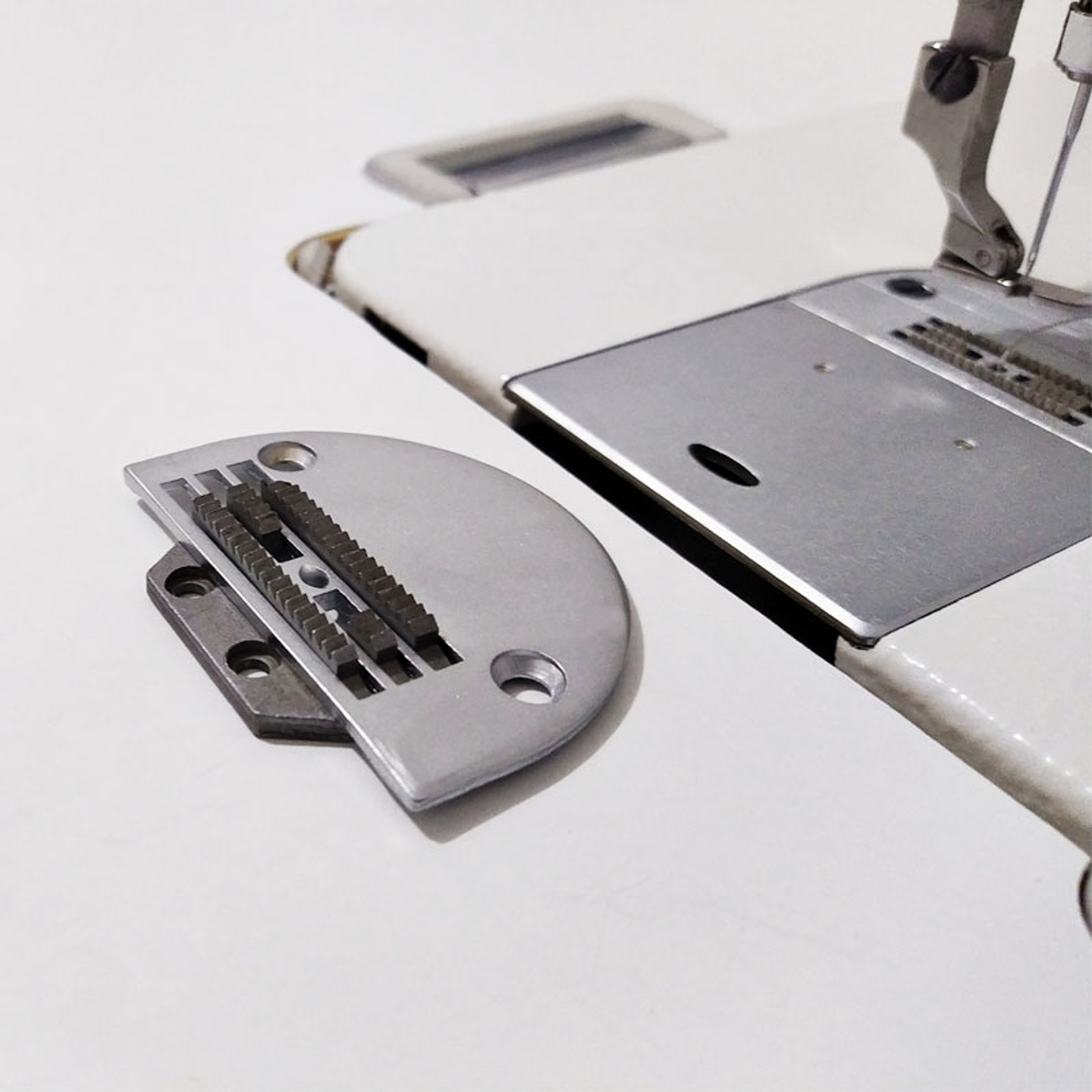 Ajuste Pesado Planchuela Diente Maquina Plana de Coser Modistería 3