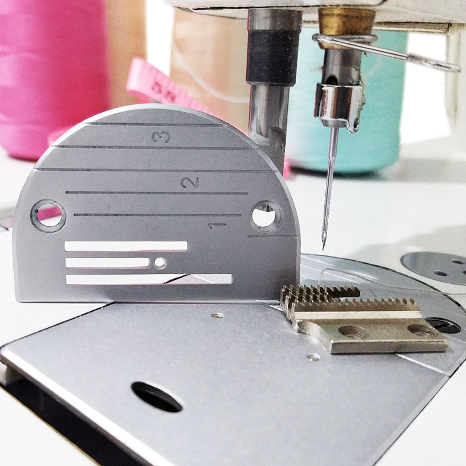 Ajuste Universal Planchuela Diente Maquina Plana de Coser Modistería 1