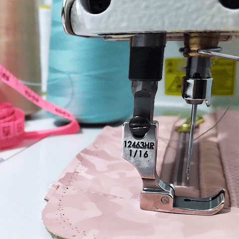 Pie Guía 1/16 Prénsatela Derecho Susei Maquina de Coser Plana Modistería