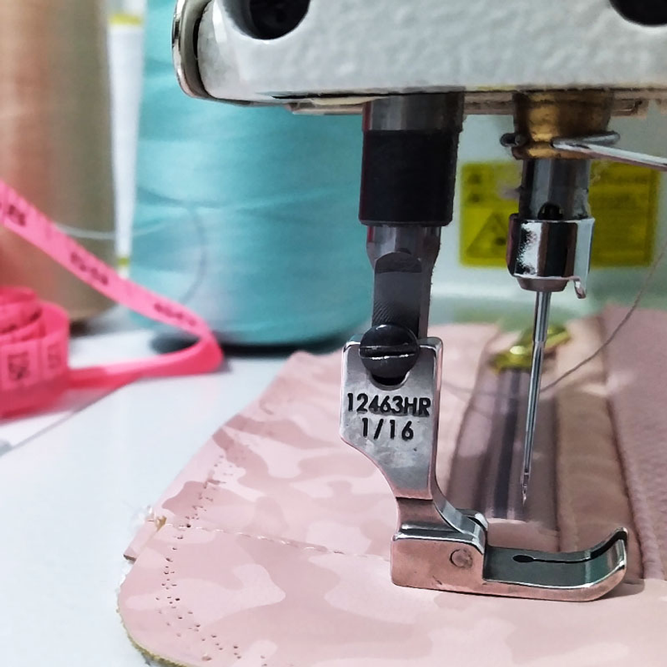 Pie Guía 1/16 Prénsatela Derecho Susei Maquina de Coser Plana Modistería 1