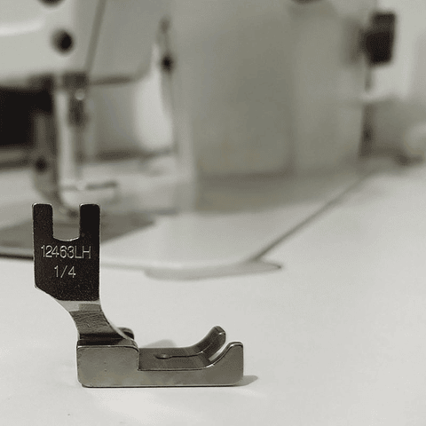 Pie Guía 1/4 Prénsatela Izquierdo Susei Maquina de Coser Plana Modistería