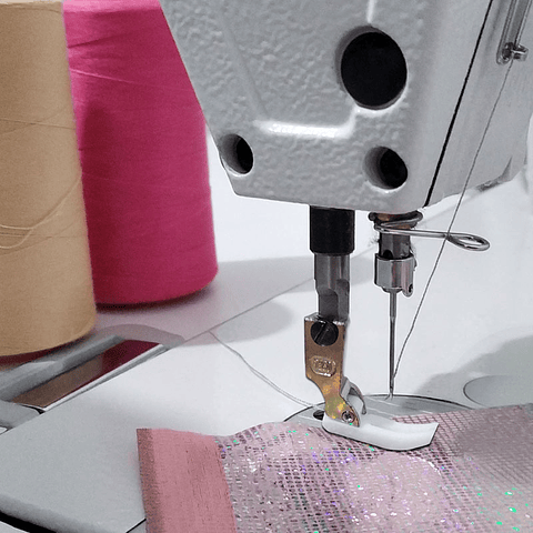 Pie Plano Normal Teflón Prénsatela Susei Maquina de Coser Plana Modistería