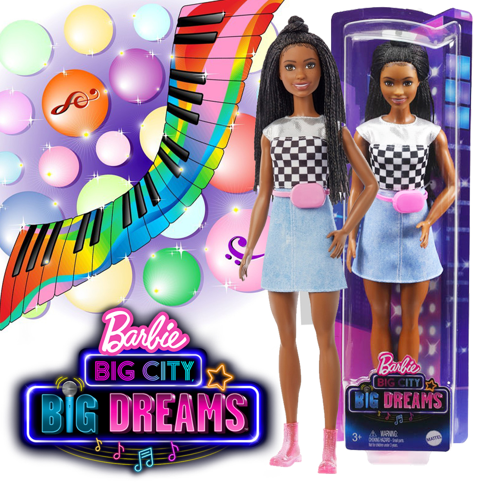 Barbie Big City Big Dreams Muñeca Afro Americana Niñas Ju...