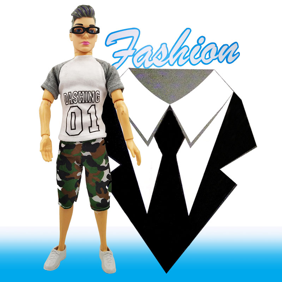 Muñeco Figura Fashion Style 2 Gafas Personaje Juguete 1
