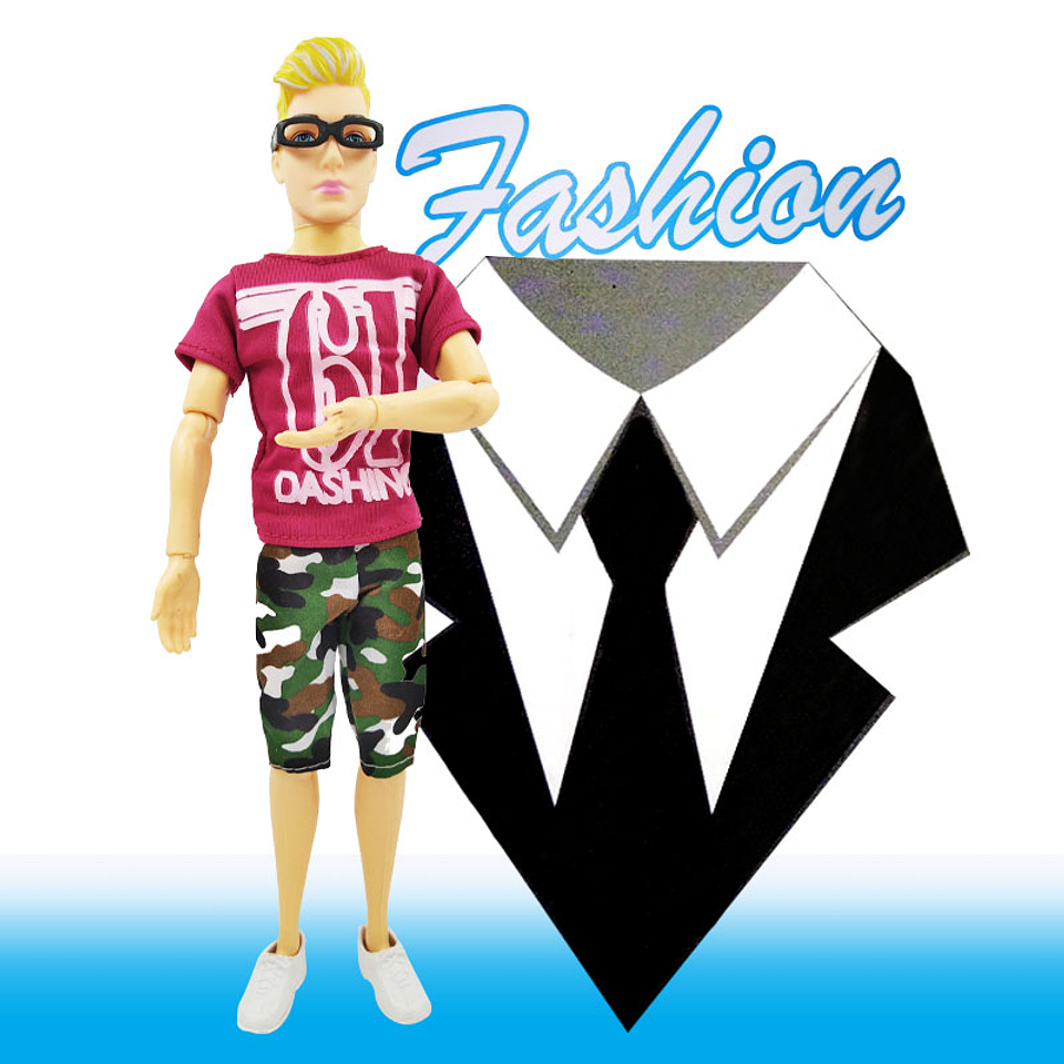 Muñeco Figura Fashion Style 9 Gafas Personaje Juguete 1