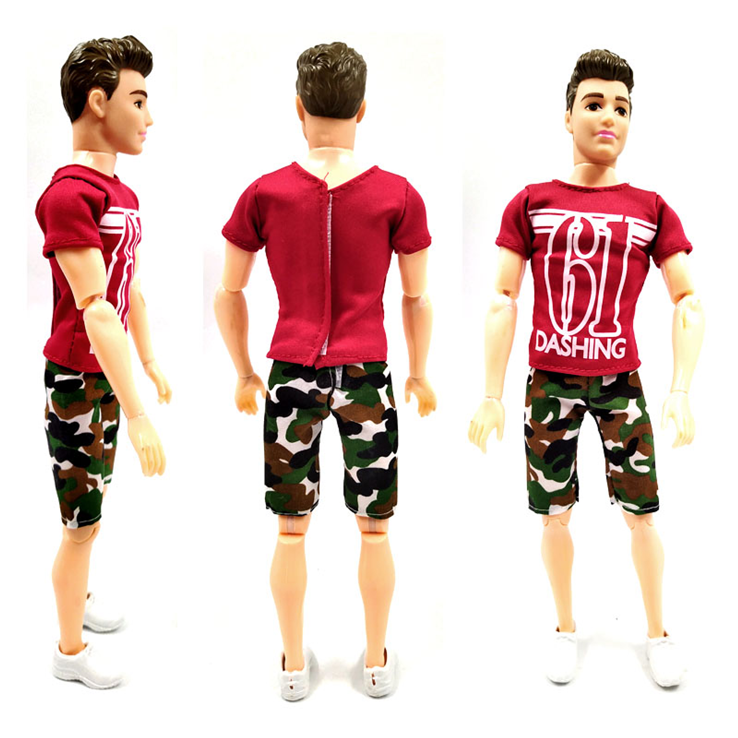 Muñecos Beauty Fashion Juguete Figuras Hombre Zapatillas Modelo Juguetería 1