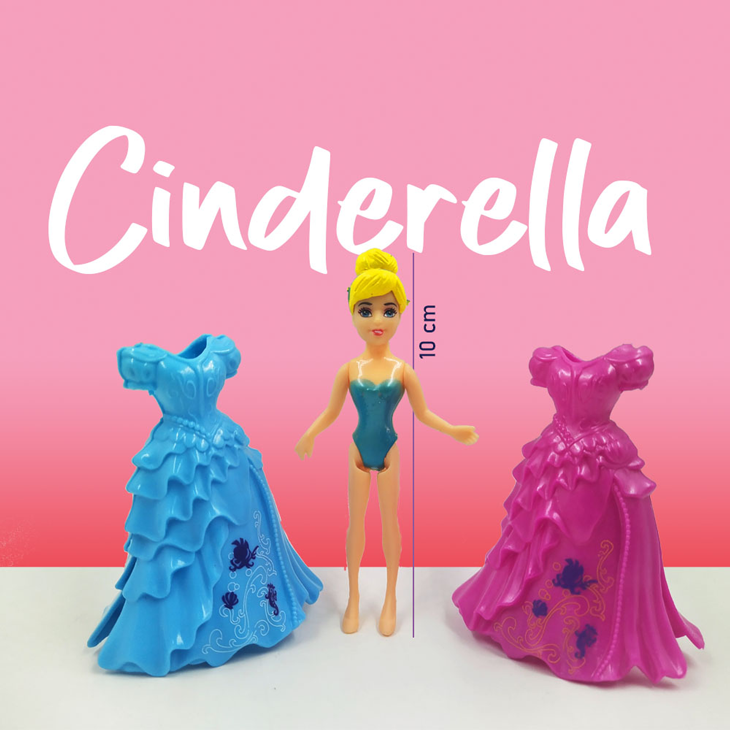 Muñecas Princesas Vestidos Juguete Didáctico Juguetería 2