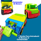 Carro Recolector Basura Juguete Camión Escala Juguetería Didáctico 3