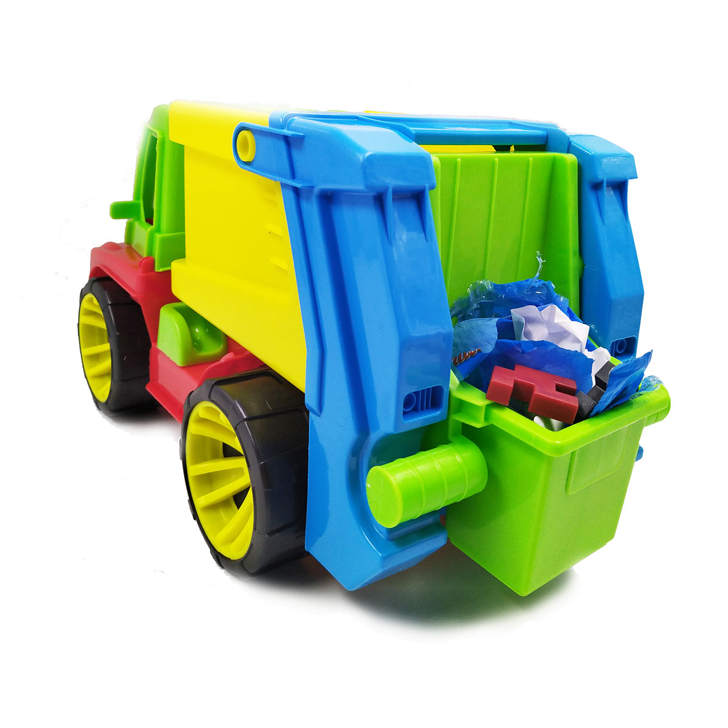 Carro Recolector Basura Juguete Camión Escala Juguetería Didáctico 7