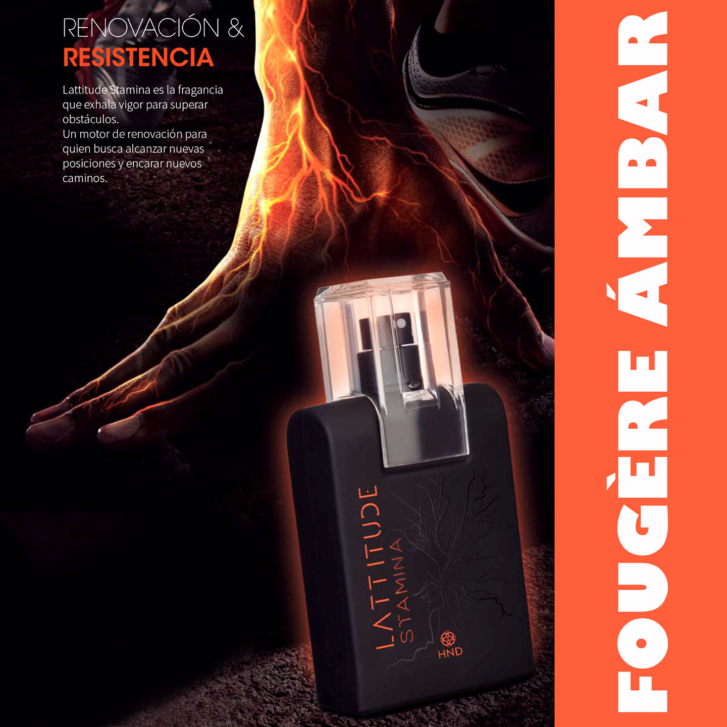 Colonia Lattitude Stamina Perfume Hinode HND Hombre 3