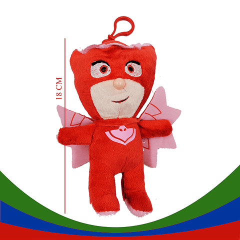 Peluche Llavero héroe Rojo Juguete Juguetería Niño Niña Didáctico