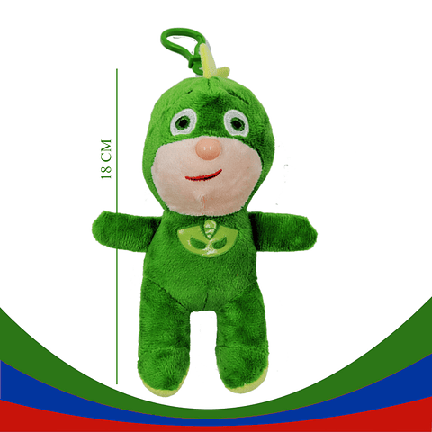 Peluche Llavero héroe Verde Juguete Juguetería Niño Niña Didáctico