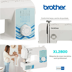 Máquina De Coser Recta Brother XL2800 Portable ORIGINAL