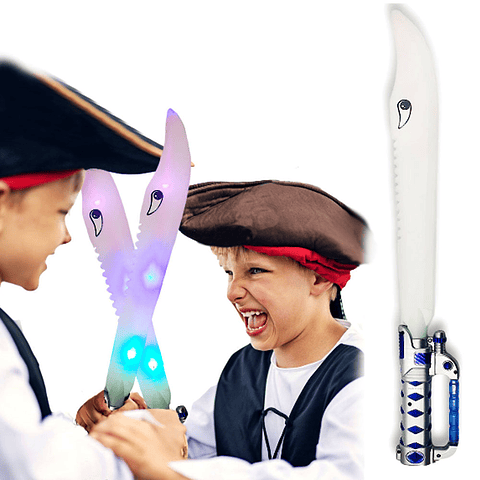 Espada Infantil luces y sonidos con Laser 