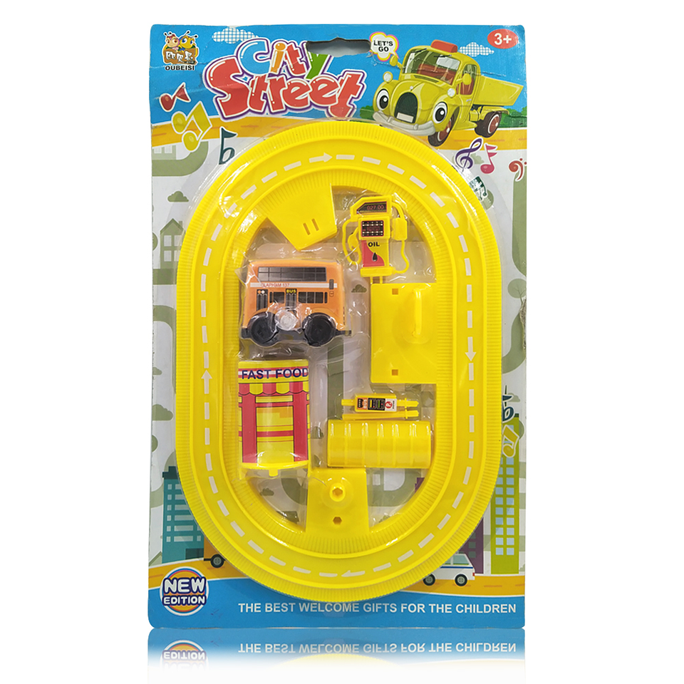 Pistas Mini Carros Cuerda Juguete Niños Juguetería Didáctico 4