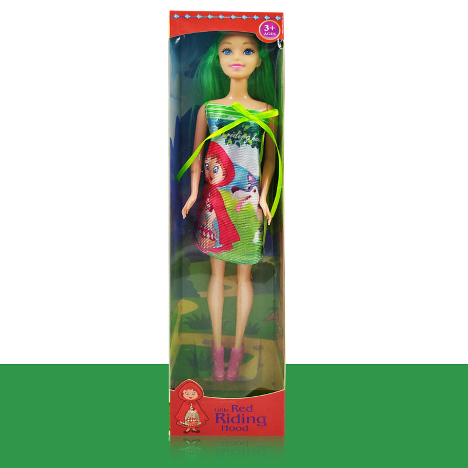 Muñeca cuentos infantiles Caperucita Roja Juguete Niñas 3