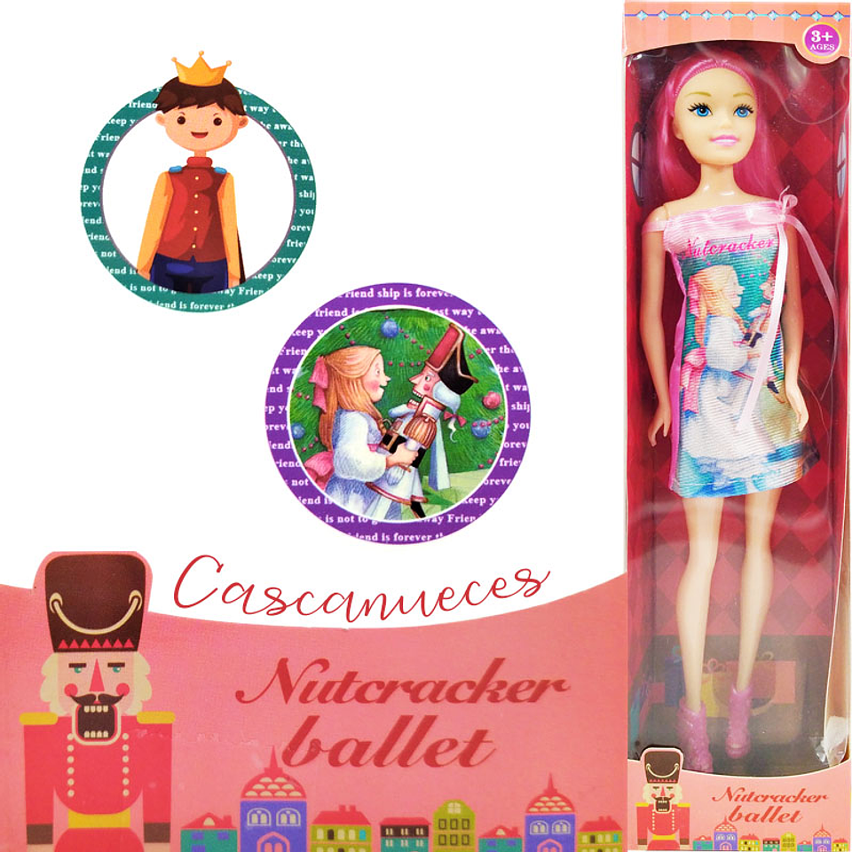 Muñeca cuentos infantiles Cascanueces Juguete Niñas 2