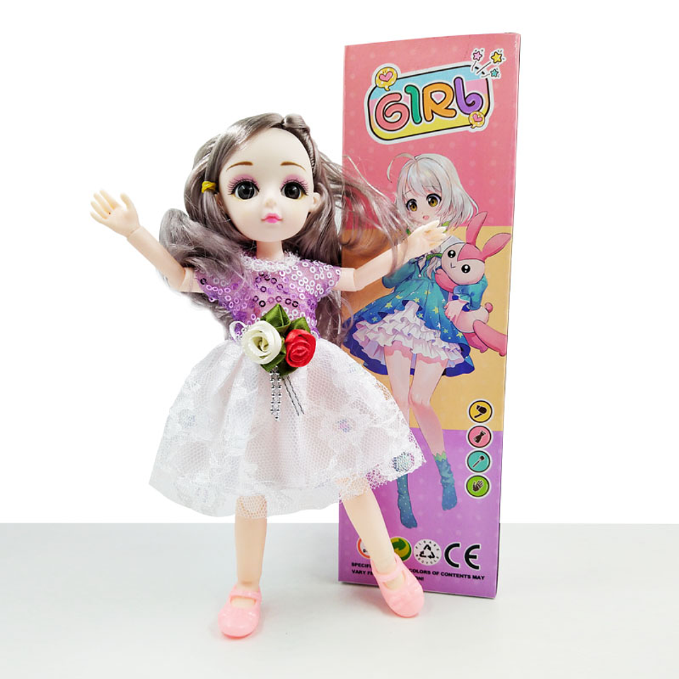 Muñecas 3 Girl Vestido Articulada Fina Niñas Coleccionable 1