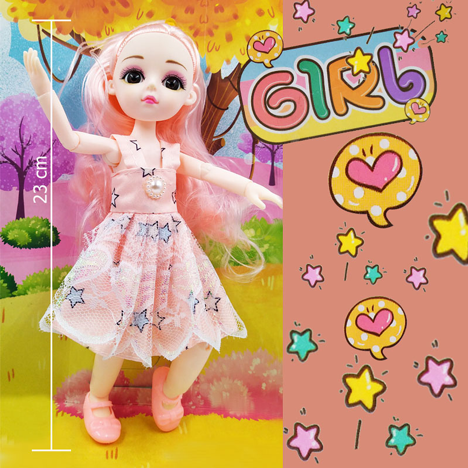 Muñecas 4 Girl Vestido Articulada Fina Niñas Coleccionable 2