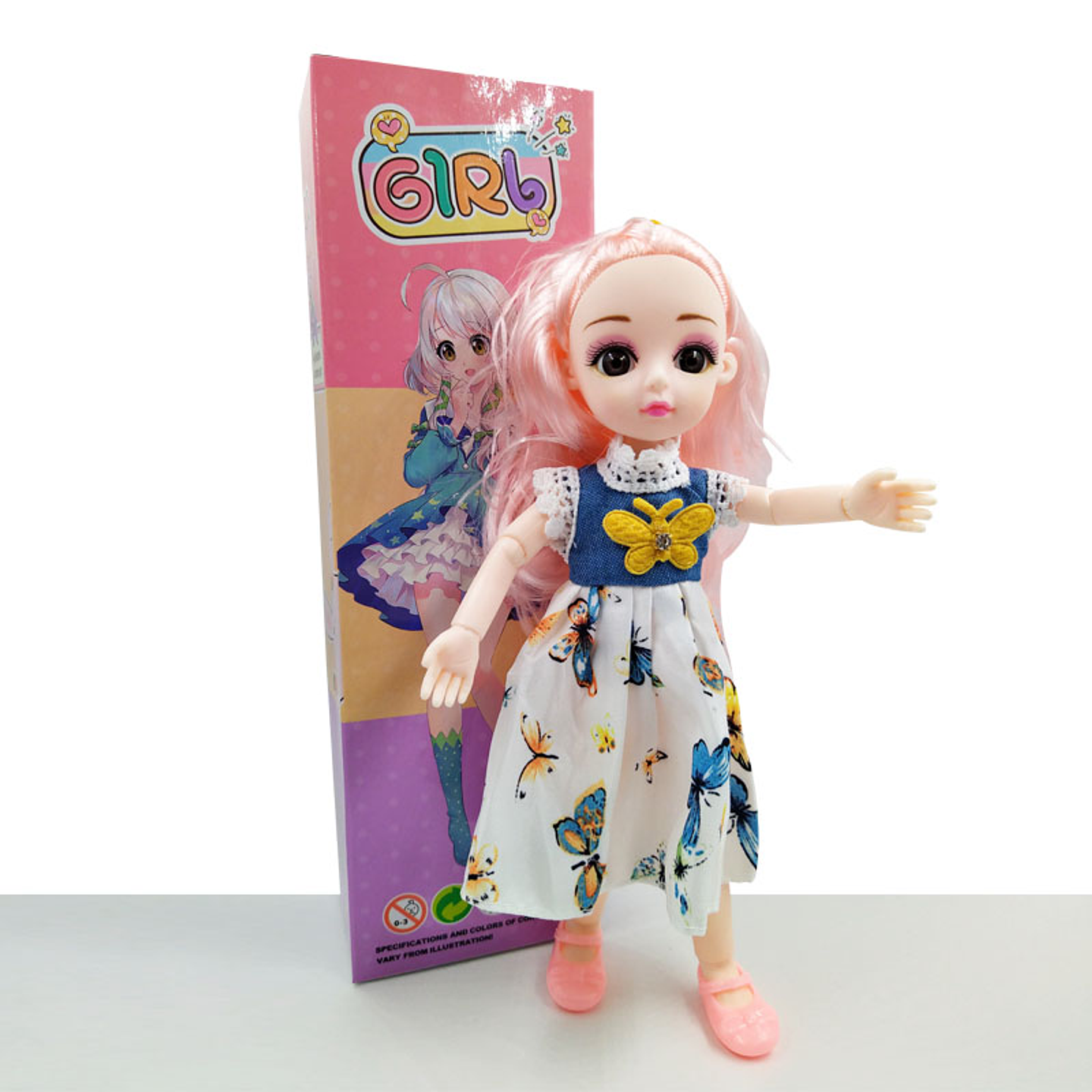 Muñecas 7 Girl Vestido Articulada Fina Niñas Coleccionable 1