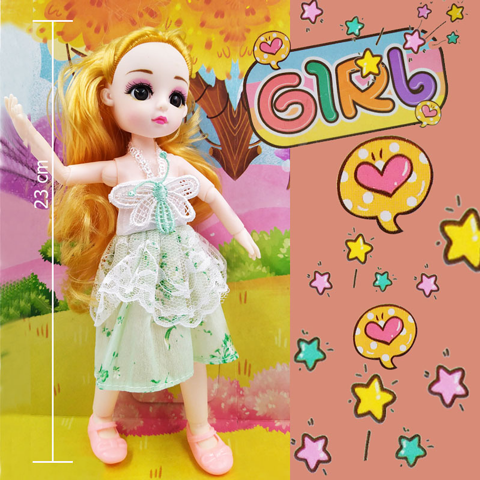 Muñecas 5 Girl Vestido Articulada Fina Niñas Coleccionable 2