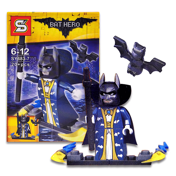 Batman Oscuro Figura Armable Juguete Blocks Juguetería Ni...