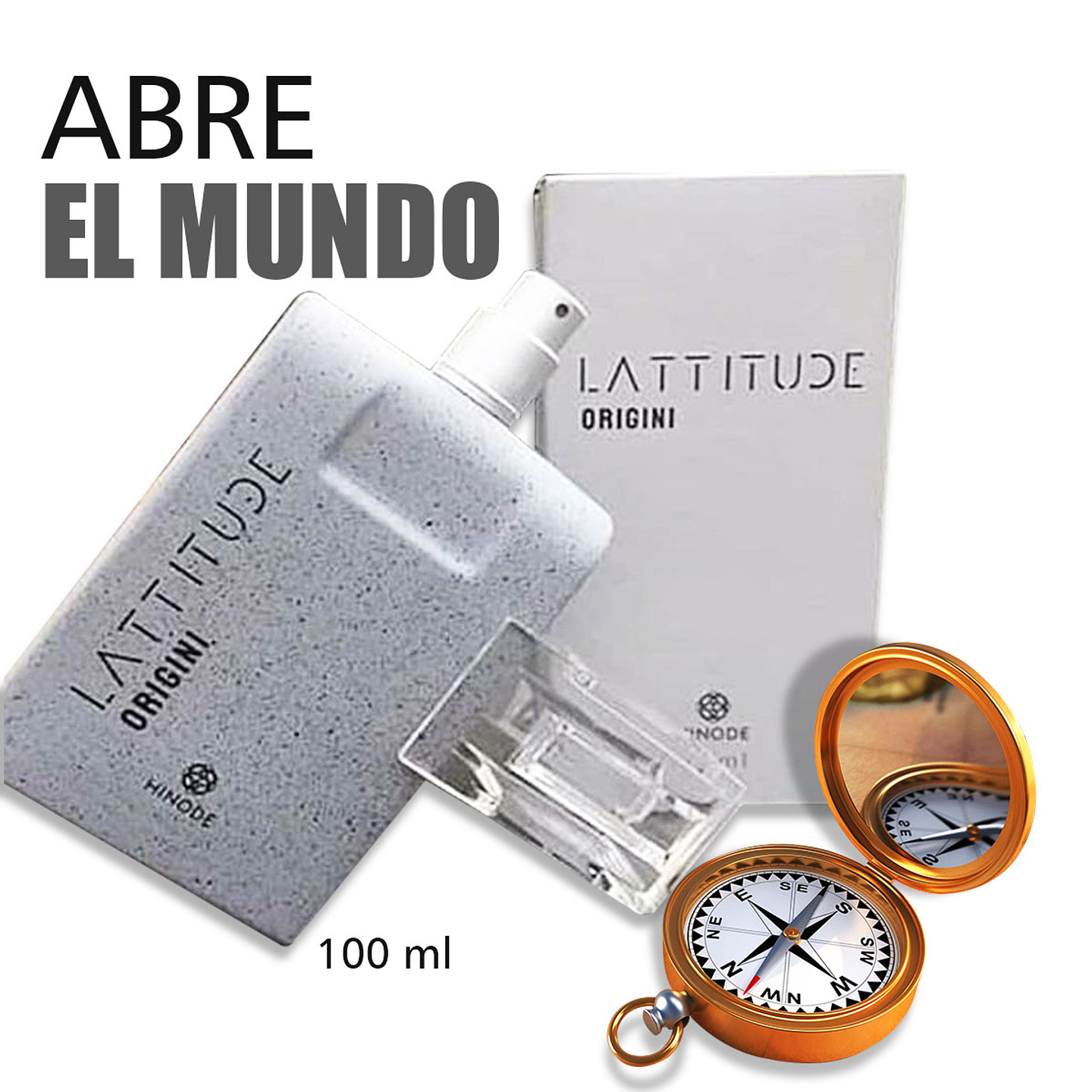Colonia Lattitude Origini Hinode HND Perfume Hombre Loción 3