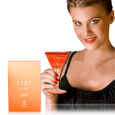 Colonia Spot Sunset Hinode HND Perfume Mujer Fragancia
