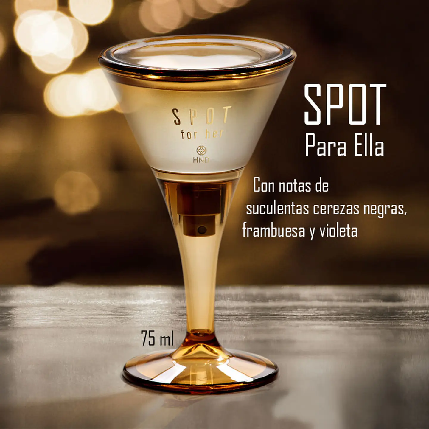 Colonia Spot For Her Hinode HND Perfume Mujer Fragancia  3
