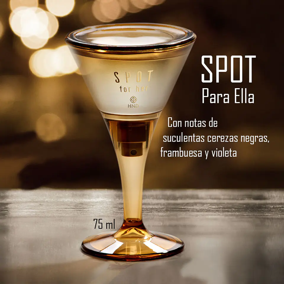 Colonia Spot For Her Hinode HND Perfume Mujer Fragancia  3