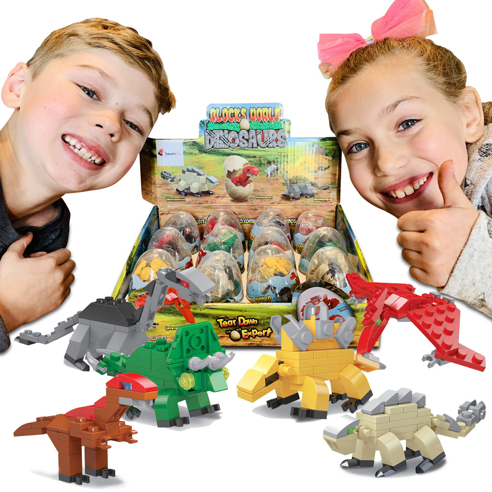 Juguetes de dinosaurio para niños 3-5 5-7, juguetes de construcción con  huevos de dinosaurio.
