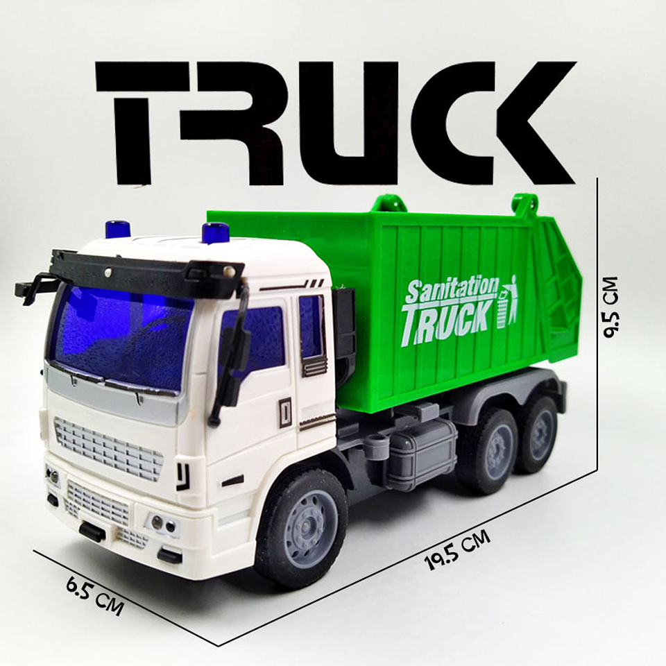 Carro Basura Control Remoto Juguete Niños Vehículo 4