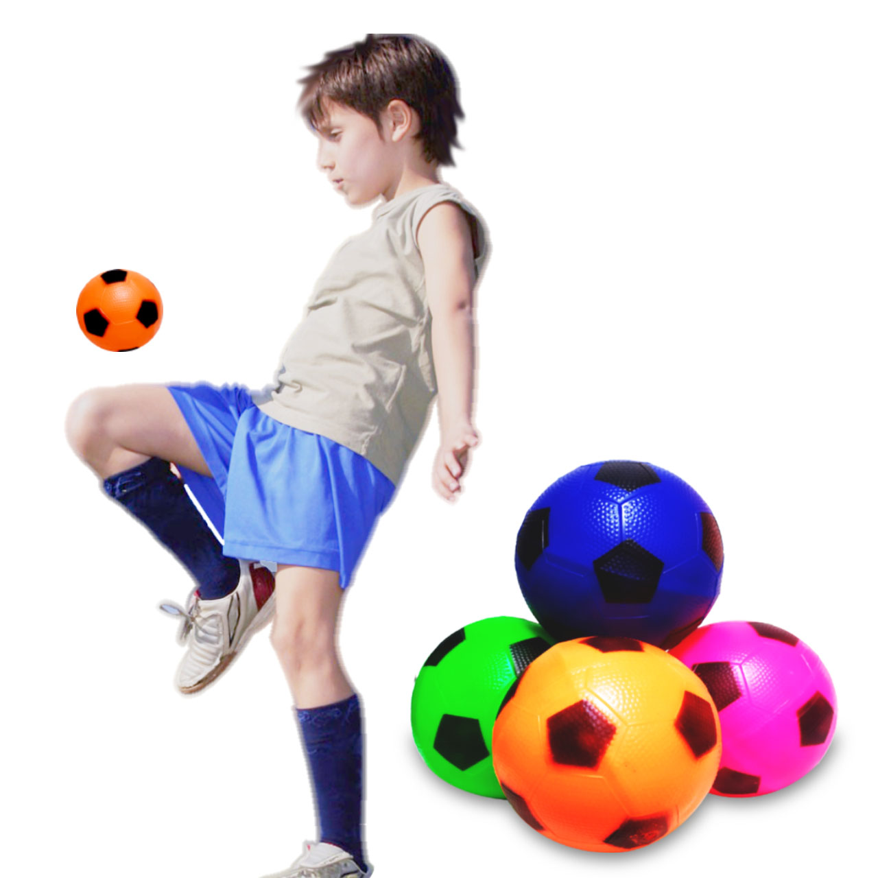 Jasonwell Juguetes para Niños Niñas - Pelota de Fútbol Flotante Porterias  de Soccer Kit Juguete Balón de