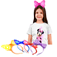 Diadema Minnie Luces Juguete Fiestas Juguetería Niñas - Miniatura 1