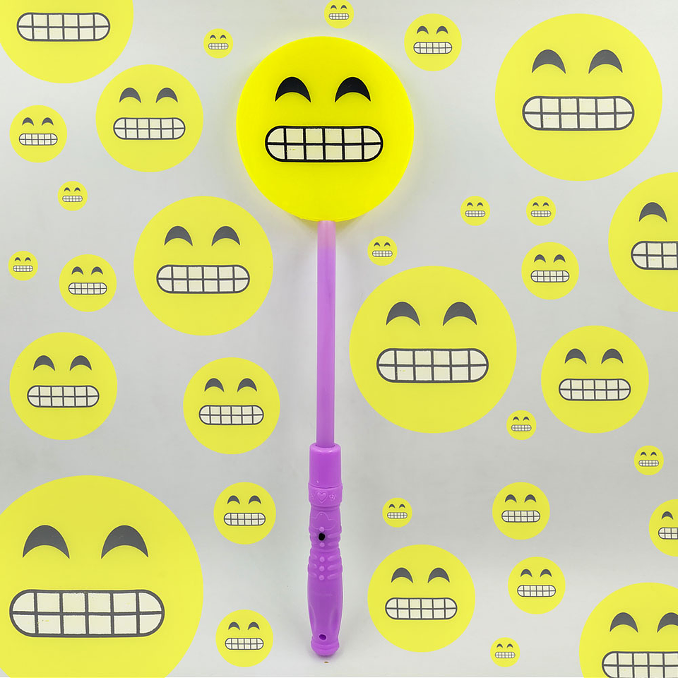 Varita Luces Emoji Juguete Luminoso Niños Niñas Caritas 6