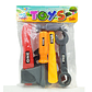 Herramientas Juguete Set x 7 Pcs Niños Juguetería Plástica - Miniatura 4