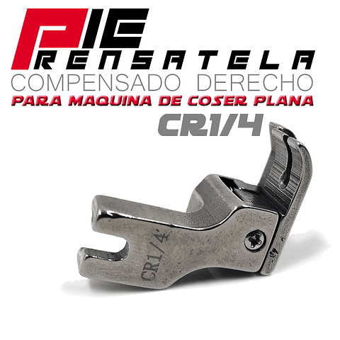 Pie Compensado Prénsatela 1/4 Derecho Susei Maquina Plana de Coser Modistería