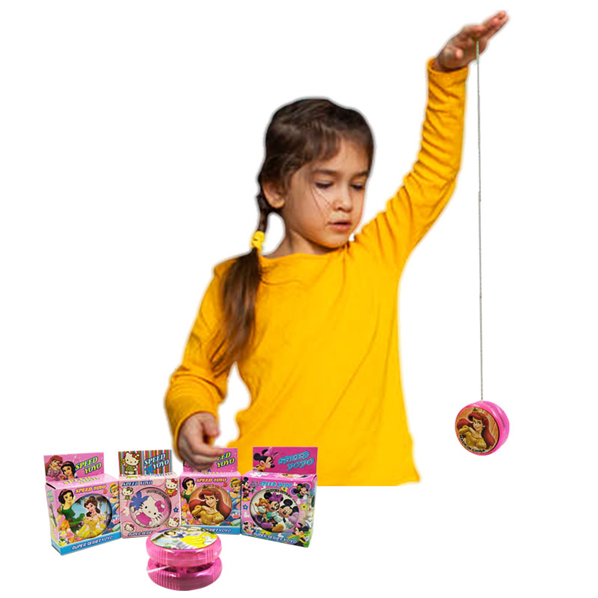 Yoyos Niñas Juguete Personajes Infantiles Didáctico