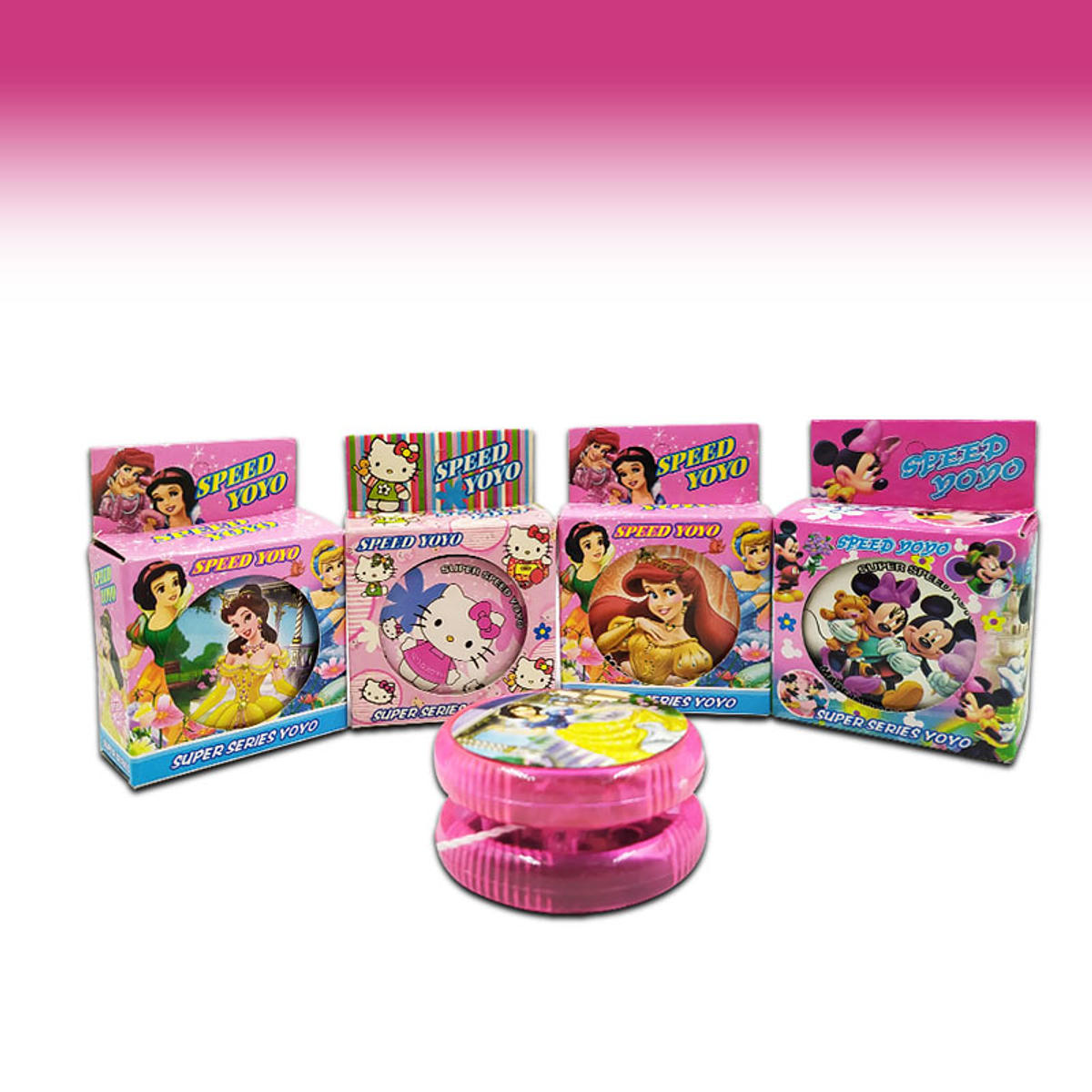 Yoyos Niñas Juguete Personajes Infantiles Didáctico