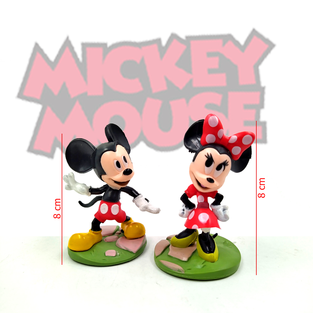 Mickey Mouse Figuras Minnie Juguete Infantil Muñecos