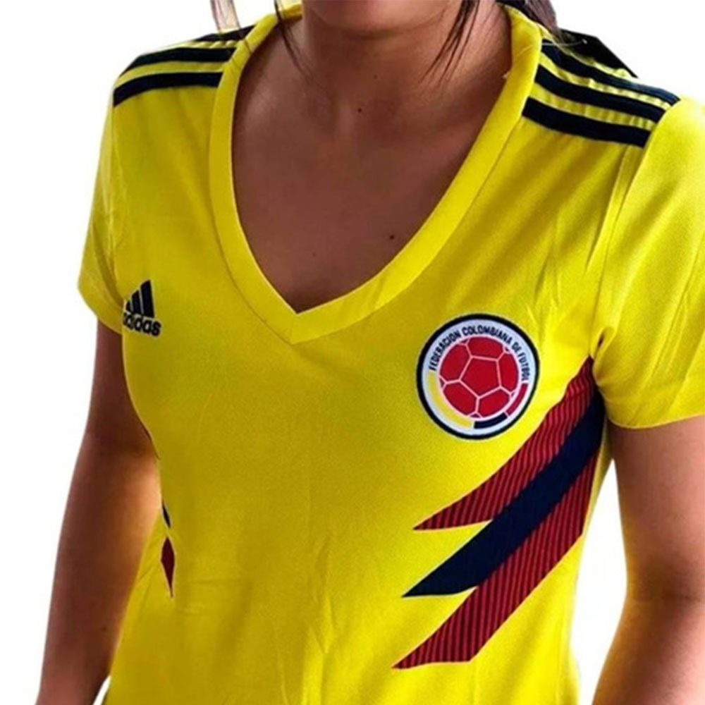 Camiseta Oficial Selección Colombia Mundial Rusia 2018 Re...